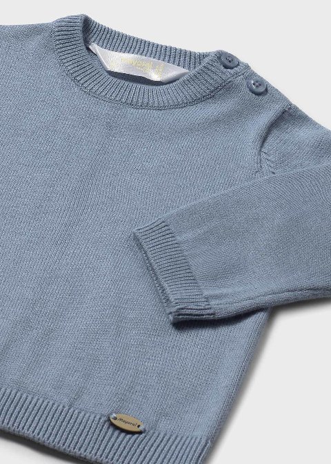 Maglioncino in puro cotone Azzurro Mayoral