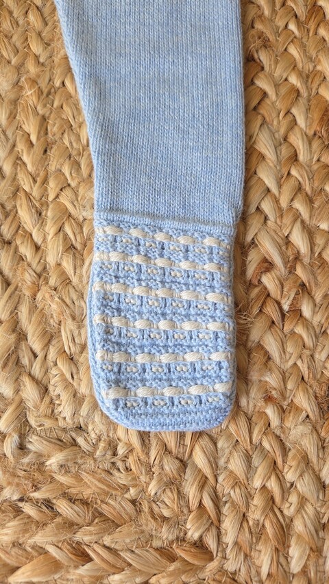 Completo 2 pezzi con cappellino in caldo cotone Cielo taglia 3 mesi Paz Rodriguez