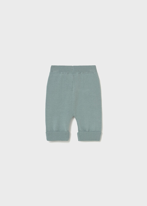 Completo 3 pezzi in caldo cotone Verde / Bianco Mayoral