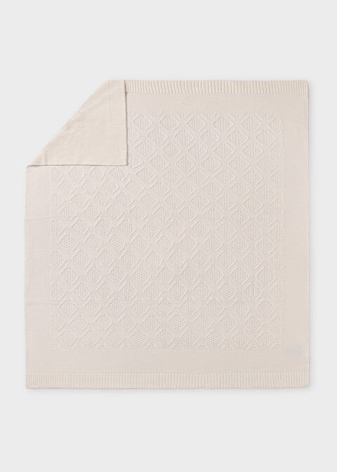 Copertina in caldo cotone Panna Mayoral