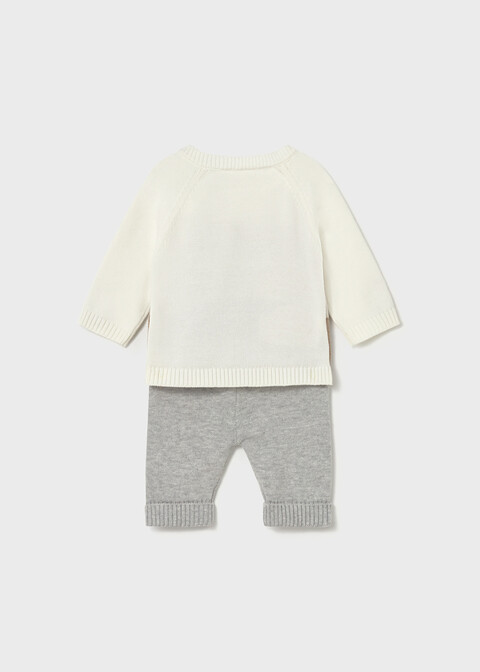 Completo 2 pezzi in caldo cotone Panna / Beige / Nocciola / Grigio Mayoral