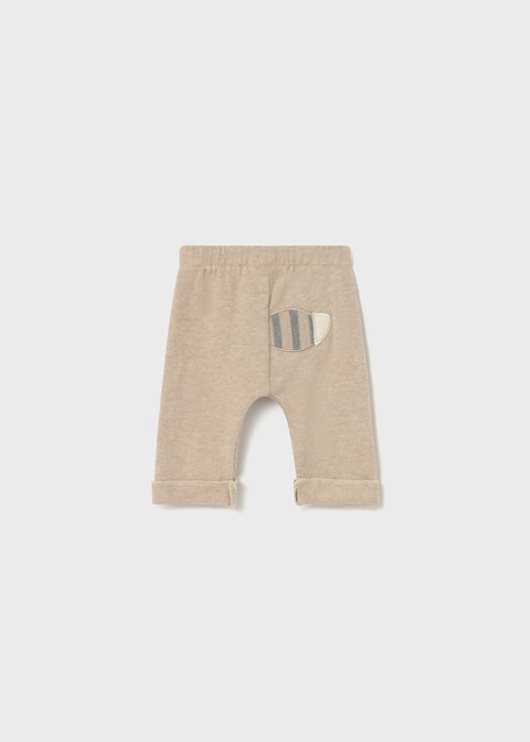 Completo 3 pezzi in caldo cotone Beige / Grigio Mayoral
