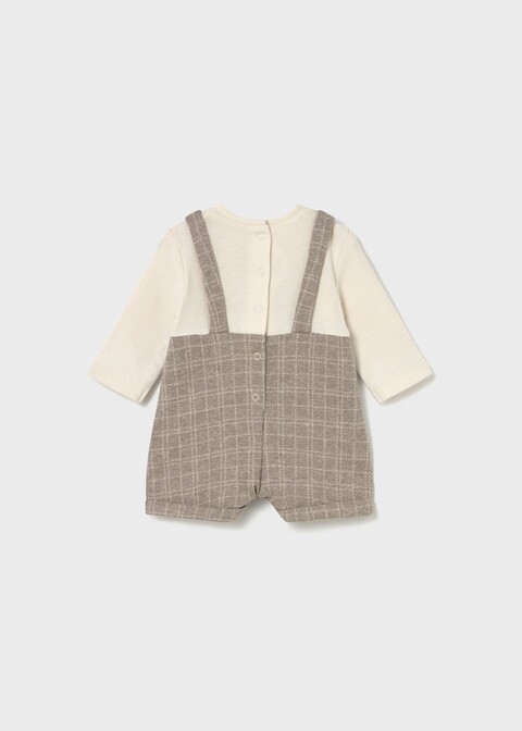 Pagliaccetto in caldo cotone Panna / Beige / Grigio Mayoral