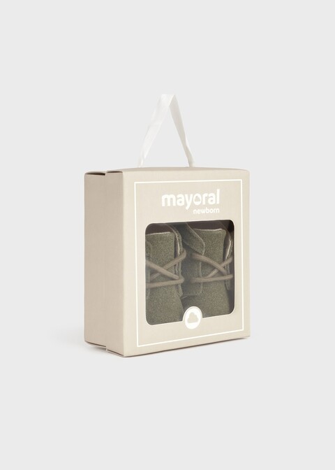 Stivaletti neonato Verde Mayoral