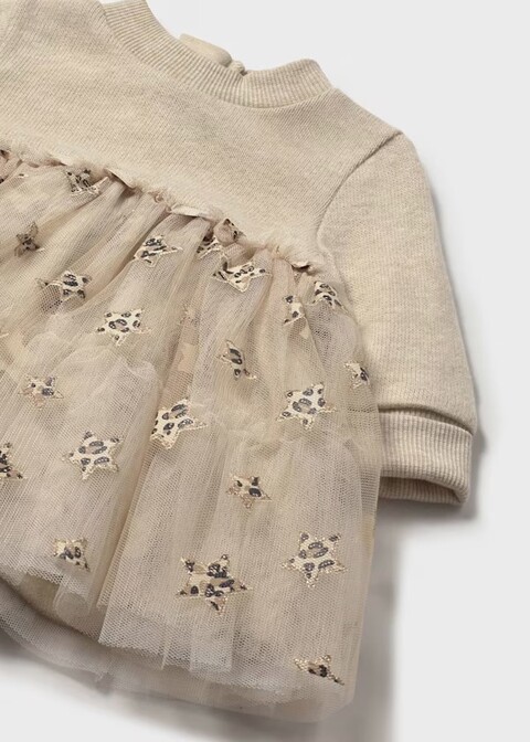 Vestito in tulle con stelline Mayoral