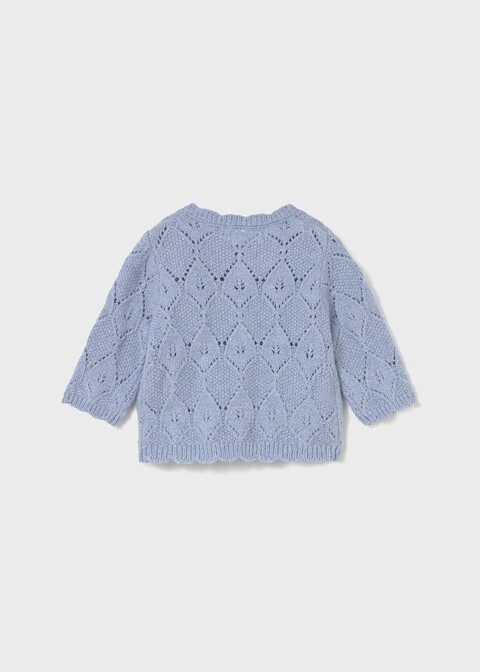 Cardigan neonata in caldo cotone Celeste Mayoral