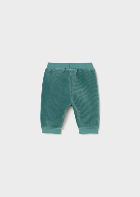Pantalone in velluto neonato Verde Mayoral