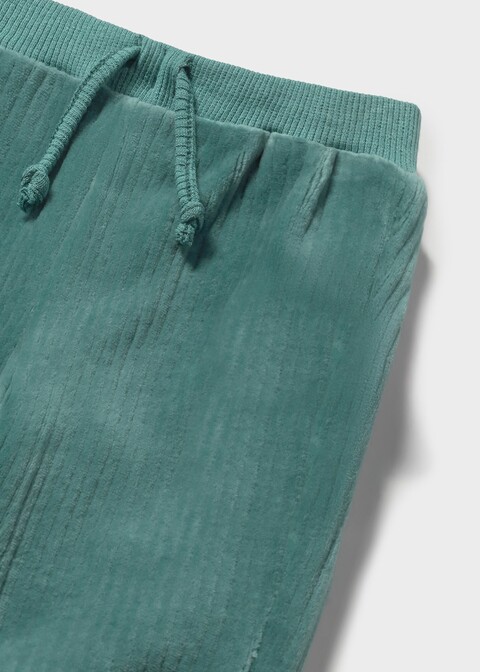 Pantalone in velluto neonato Verde Mayoral