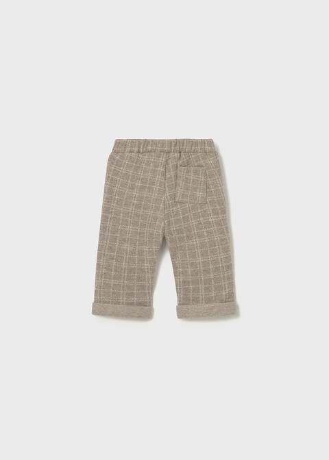 Pantalone in caldo cotone Tortora / Beige Mayoral