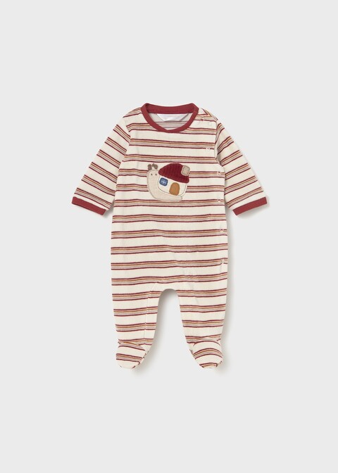 Tutina in ciniglia a righe Mayoral