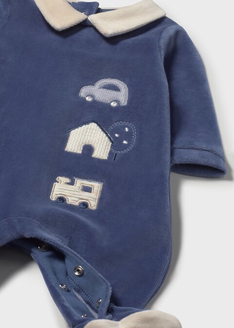 Tutina in ciniglia Blu Mayoral