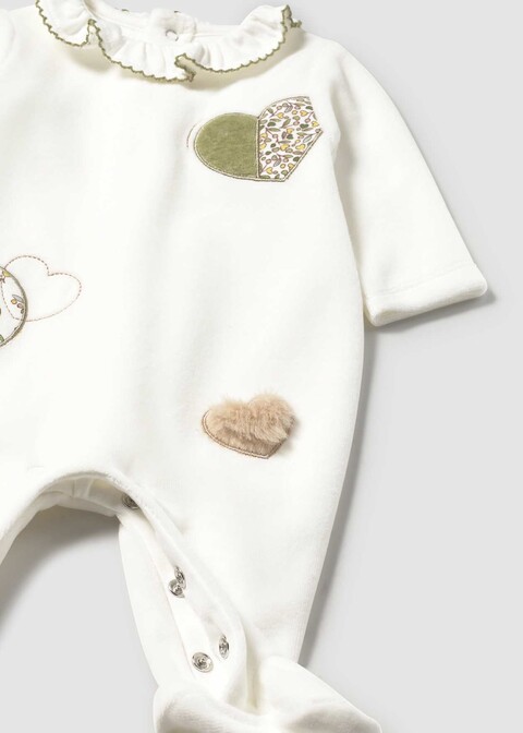 Set 2 tutine in ciniglia Verde / Bianco Mayoral