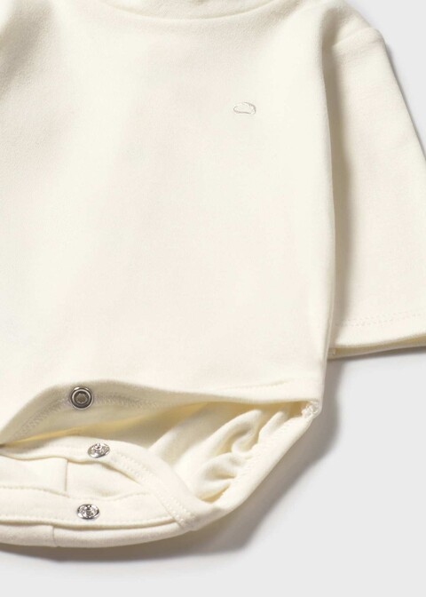 Body lupetto in caldo cotone Vaniglia Mayoral