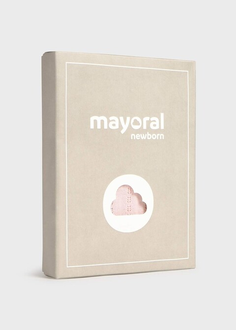 Completo 2 pezzi in filo di puro cotone Rosa Mayoral