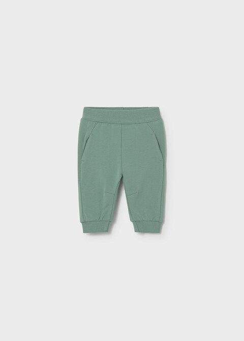 Tuta 3 pezzi in cotone Verde Muschio Mayoral