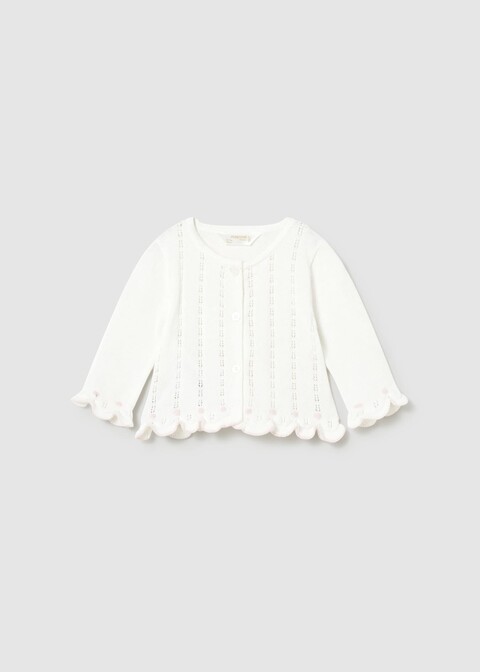 Completo 3 pezzi in cotone Rosa / Panna Mayoral