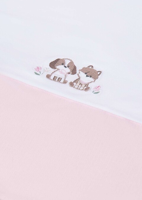 Copertina in jersey di cotone Rosa / Bianco Mayoral