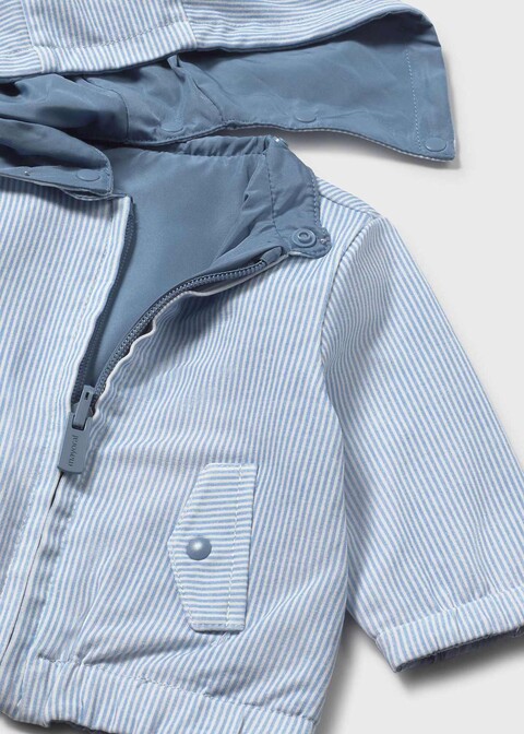 Giacca a vento reversibile con cappuccio Avion Mayoral