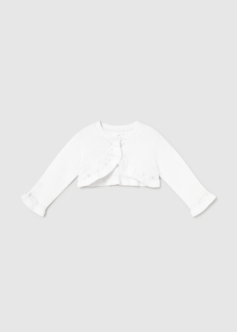 Coprispalle in cotone Bianco Mayoral