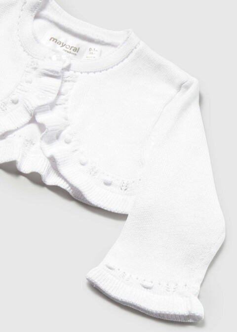 Coprispalle in cotone Bianco Mayoral