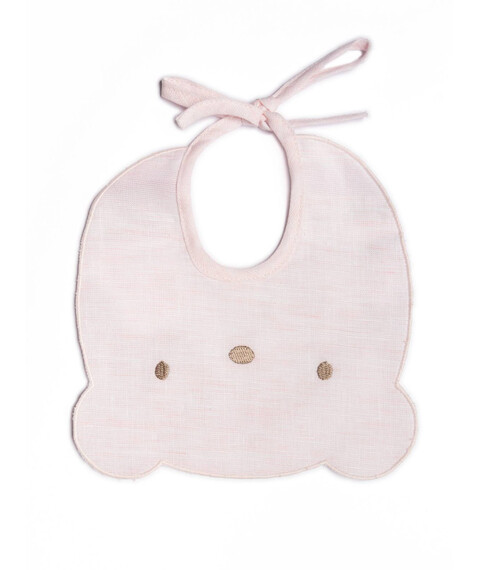 Bavetta in puro lino Rosa Barcellino