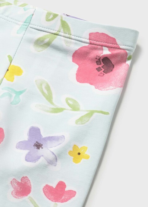 Completo 3 pezzi in cotone Celeste Mayoral