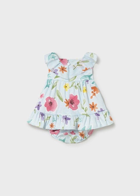 Vestito in puro cotone con culotte Celeste Mayoral