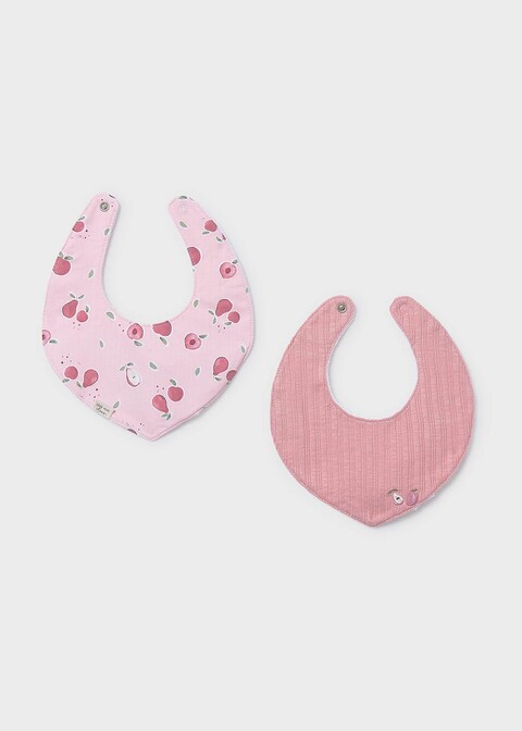 Set 2 bavaglini neonata Rosa taglia 0 mesi Mayoral