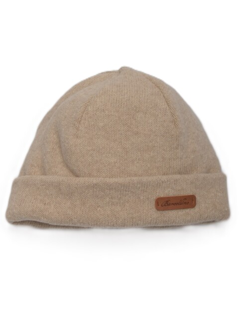 Cappellino in caldo cotone Tortora taglia 3 mesi Barcellino