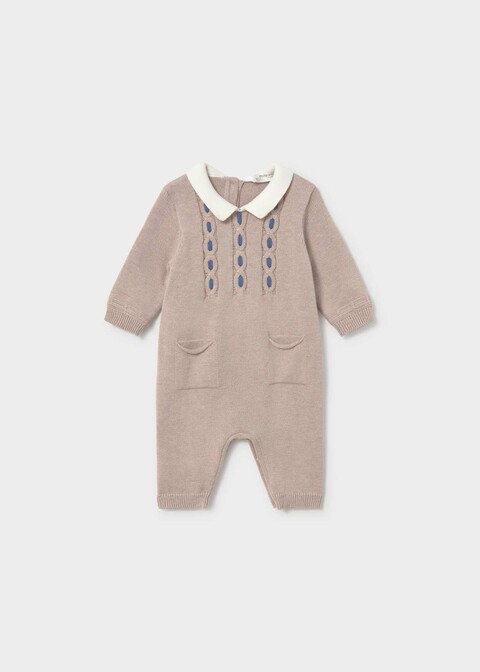 Tutina in caldo cotone Beige / Blu Mayoral