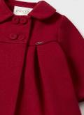 Cappotto elegante neonata in panno Rosso Mayoral 2406