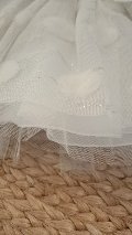 Abito elegante in tulle a pois Panna taglia 6 mesi Bimbalò