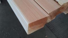 Travi massiccio di legno Douglasia ovvero Duglas Produzione Europa Spigolate e Uso fiume