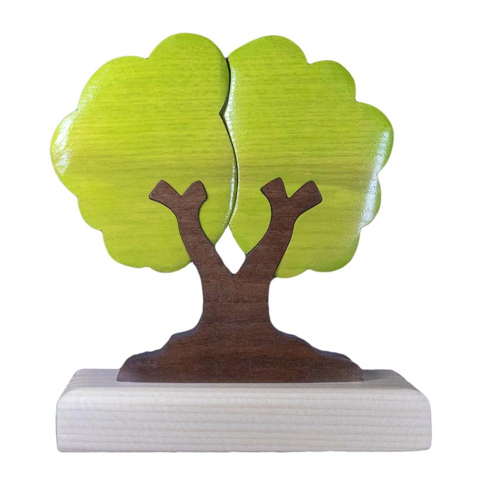 Albero della famiglia/albero della vita/albero personalizzato in legno di frassino a 2 componenti/nomi da incidere