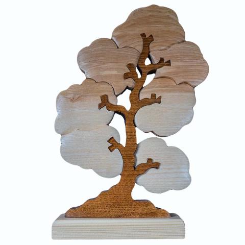 Albero della Famiglia in legno a 7 componenti