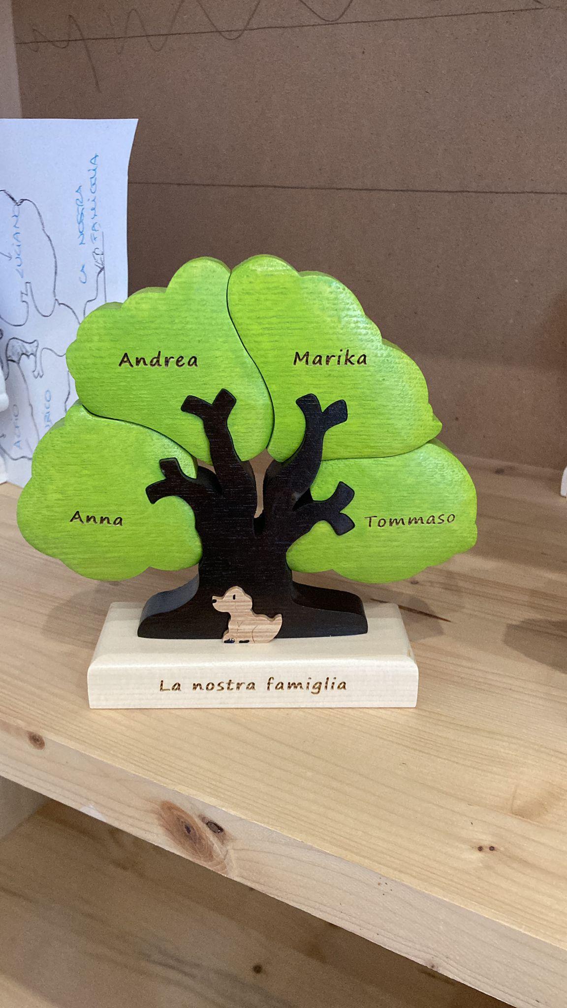 Albero della Famiglia/albero della vita/ fortuna/intagliato