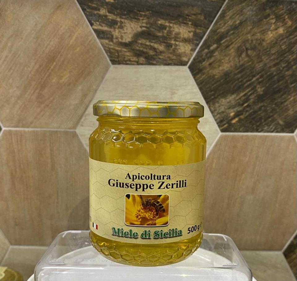 ACACIA  500g - Miele di Sicilia - "Apicoltura Giuseppe Zerilli"