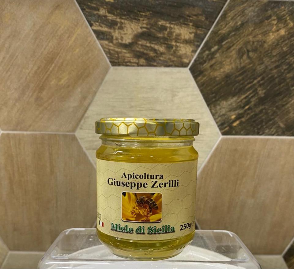 ACACIA  250g Miele di Sicilia - "Apicoltura Giuseppe Zerilli"