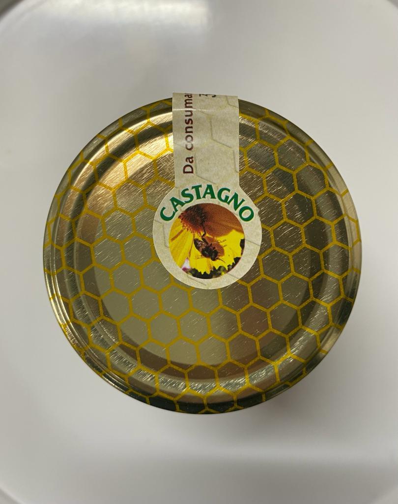 CASTAGNO 500g - Miele di Sicilia - "Apicoltura Giuseppe Zerilli"