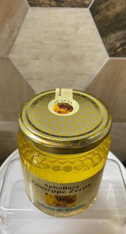ACACIA  500g - Miele di Sicilia - "Apicoltura Giuseppe Zerilli"