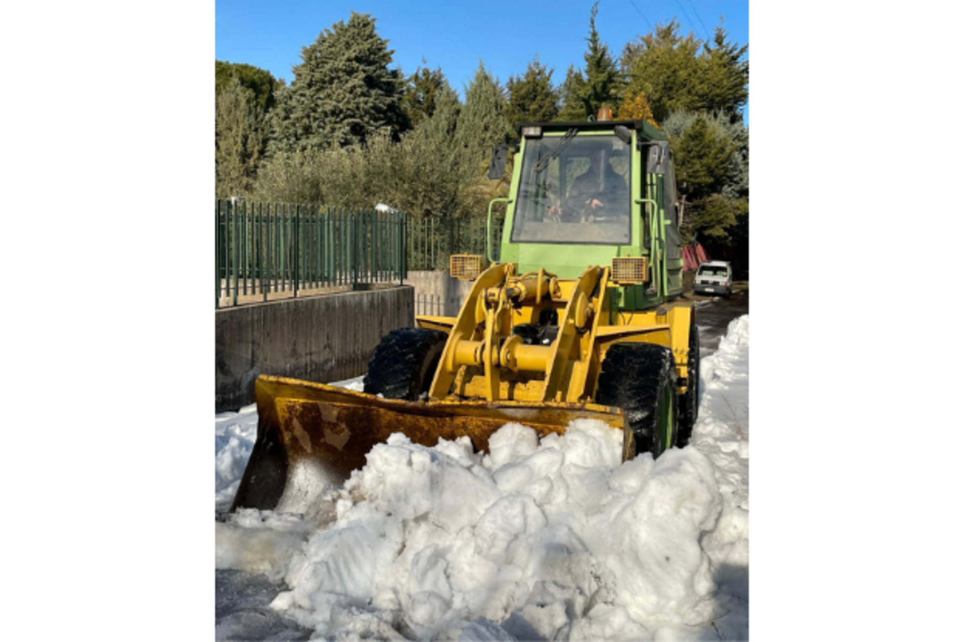 Sgombero neve Siracusa e Ragusa