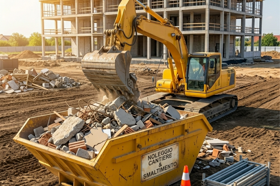 Smaltimento materiali edili a Catania, Siracusa, Ragusa, Messina, Caltanissetta