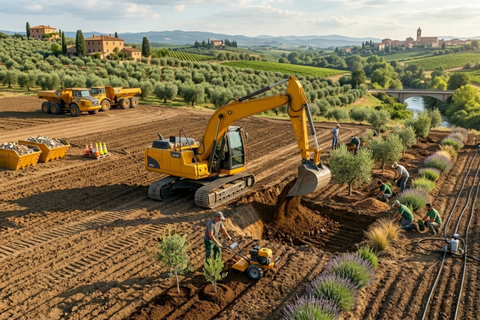 Lavori combinati cantiere e verde a Catania, Siracusa, Ragusa, Messina, Caltanissetta