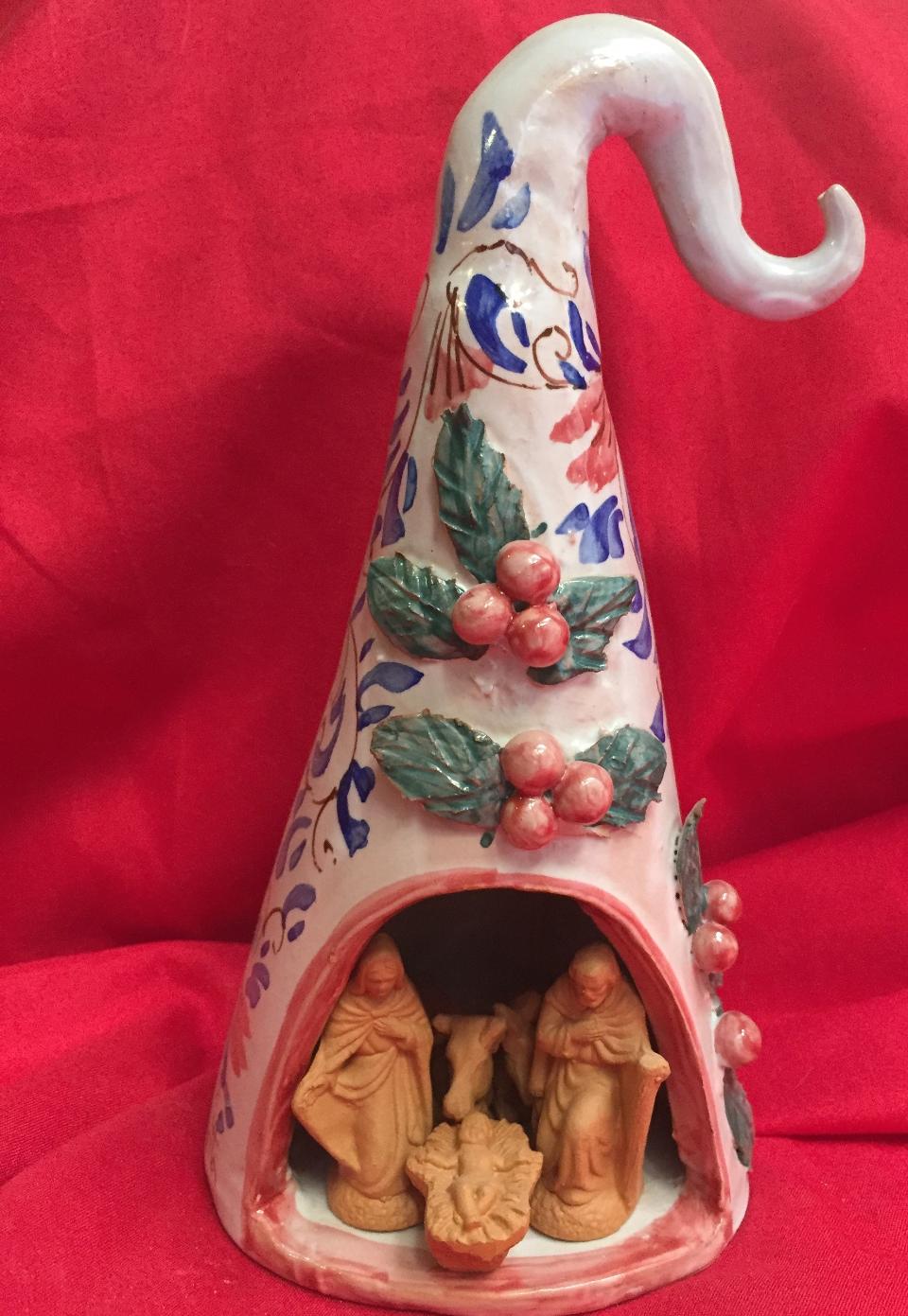 Presepino alberello stilizzato altezza 18-20 cm Laura Buzzetta natale