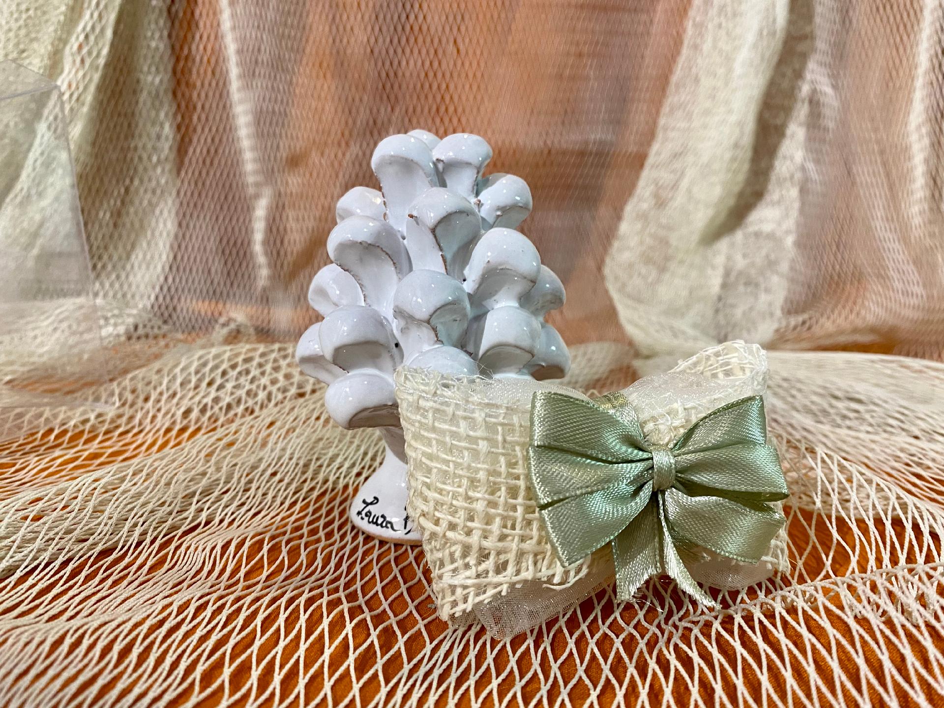 PIGNA SICILIANA - Bomboniera per matrimonio, battesimo, comunione, laurea, anniversari Laura Buzzetta Sicilia