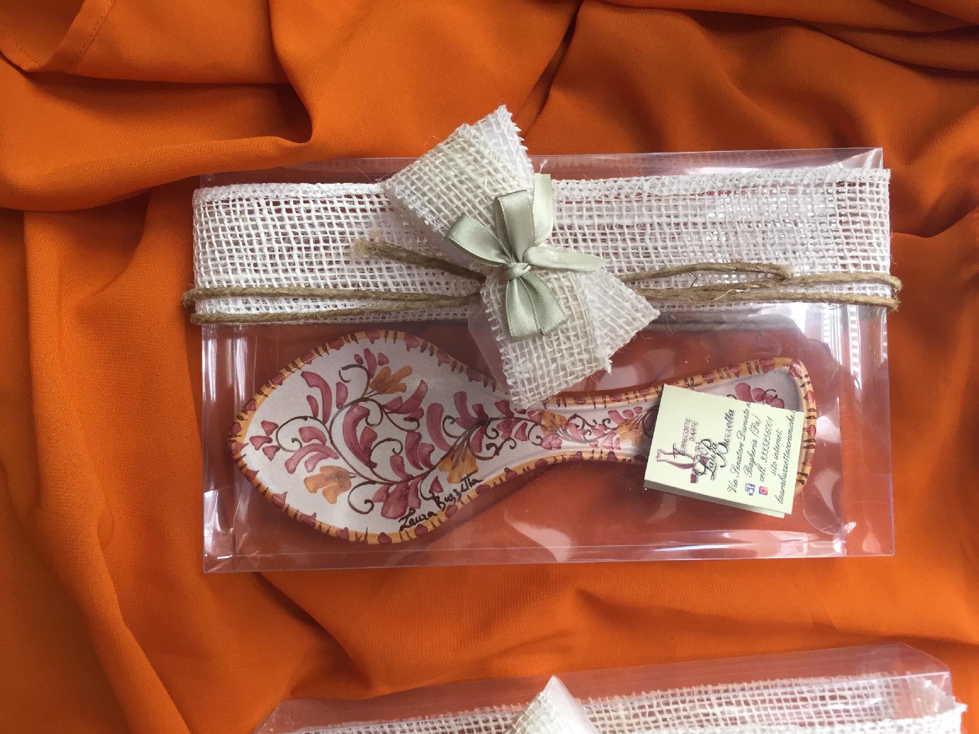 Poggia mestolo - Bomboniera matrimonio, nascita, battesimo, comunione, laurea, anniversari Laura Buzzetta Sicilia