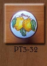 Pomello personalizzato- Decoro Frutta Limone Laura Buzzetta - PomArt personalizzato