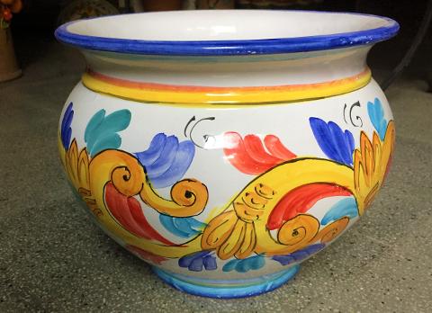 Cachepot diam. decoro Siciliano Laura Buzzetta sicilia