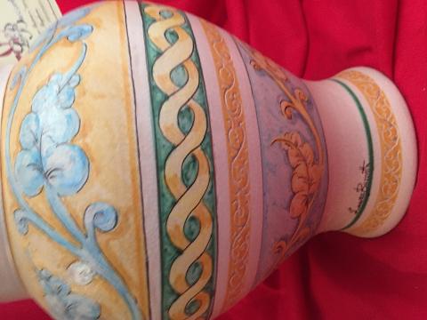 Apotiche vaso elegante altezza 36 cm Laura Buzzetta ceramica arredo