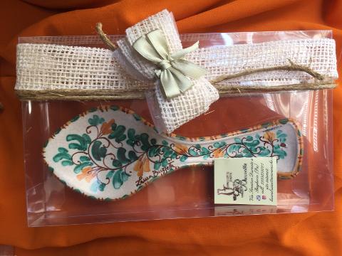Poggia mestolo - Bomboniera matrimonio, nascita, battesimo, comunione, laurea, anniversari Laura Buzzetta Sicilia